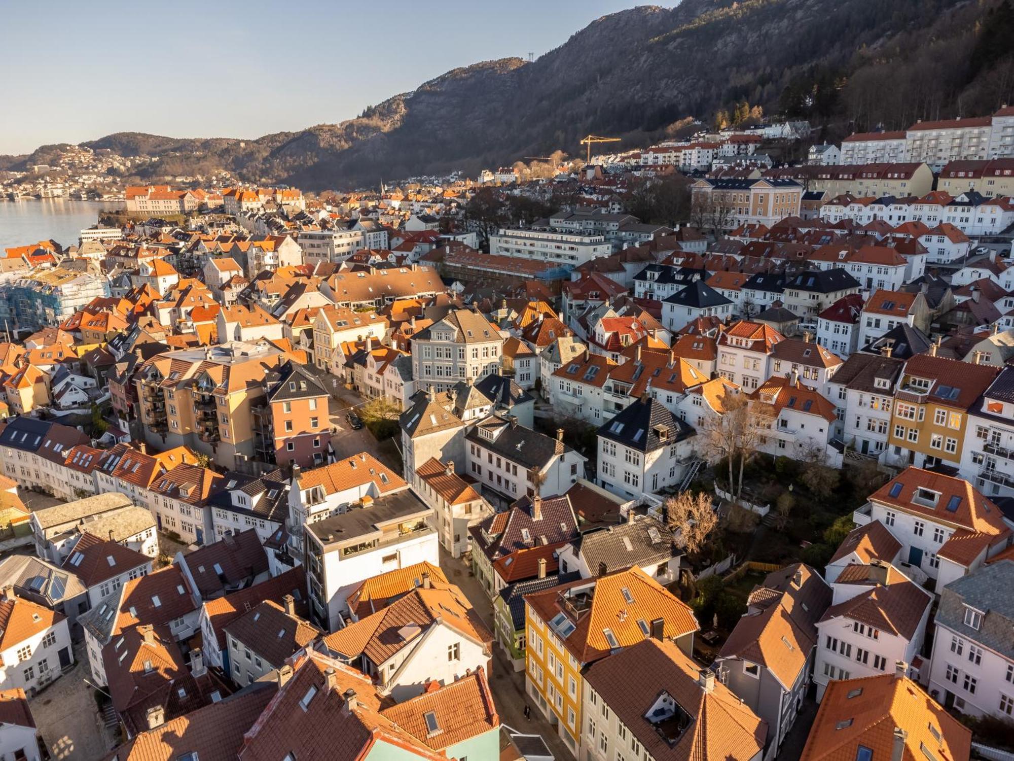 Bryggen // Floyen Apartments Берген Екстер'єр фото